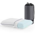 Compact Gel Memory Foam Camping Pillow for Travel