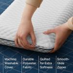 Compact Gel Memory Foam Camping Pillow for Travel