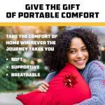 Wise Owl Camping Pillow – Memory Foam Travel Companion