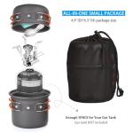 Odoland 6-Piece Lightweight Camping Cookware Set