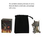 Ultralight Mini Camping Stove - 2600W Titanium
