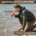 Lormandy Personal Straw Water Filter System