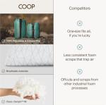 Adjustable Travel Camping Pillow with Stuff Sack