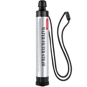 Timain High Flow Water Filter Straw for Adventures