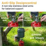 Etekcity Ultralight Backpacking Camping Stove - Orange