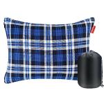 Lightweight Compressible Camping Pillow with Flannel Cover