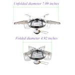 Catermos Portable Camping Stove with Butane Adapter