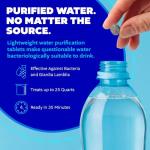 Potable Aqua Water Purification Tablets - 50 Pack