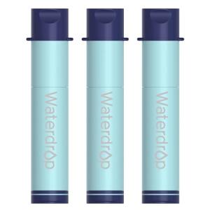 Waterdrop Gravity Water Filter Straw - 3 Pack