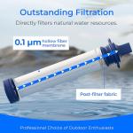 Waterdrop Gravity Water Filter Straw - 3 Pack