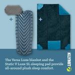 Klymit Luxe Inflatable Travel and Camping Pillow
