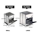 REDCAMP Portable Wood Burning Camp Stove