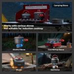 Lightweight Camping Cookware Set with Carry Bag