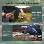 Portable Water Filter Straw for Camping and Hiking