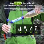 Purewell Water Filter Straw for Camping and Hiking