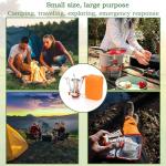 Portable Backpacking Camping Stove with Piezo Ignition