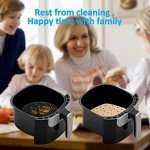 200PCS Disposable Perforated Air Fryer Parchment Liners