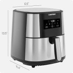 Touch Air Fryer XL 8-Qt Digital One-Touch