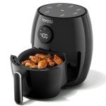 Compact 2.1QT Air Fryer with 4 Cooking Functions