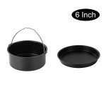 Universal Air Fryer Accessory Set - Pizza Pan & Bake Pan