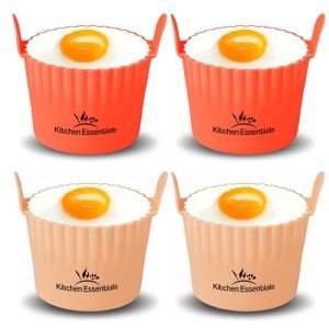 Silicone Air Fryer Baking Ramekins, 4-Pack