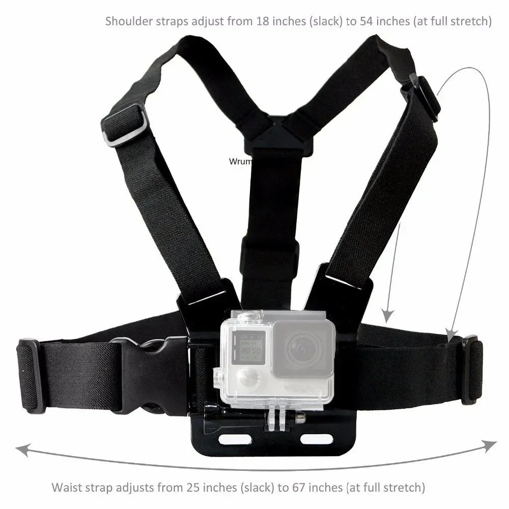 Camera Accessories: Wrumava Chest Belt Head Strap