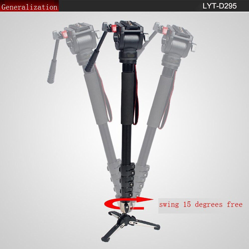 72" Heavy Duty Monopod with Fluid Head