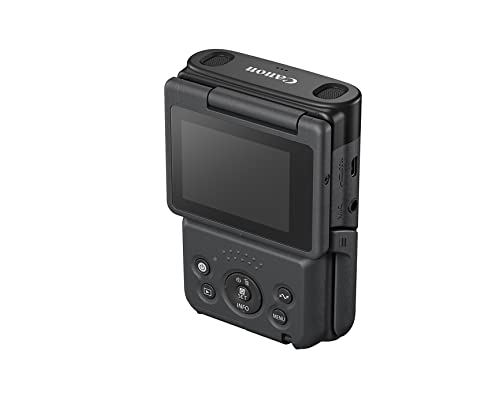 Canon PowerShot V10 Vlog Camera, 19mm Wide-Angle Lens