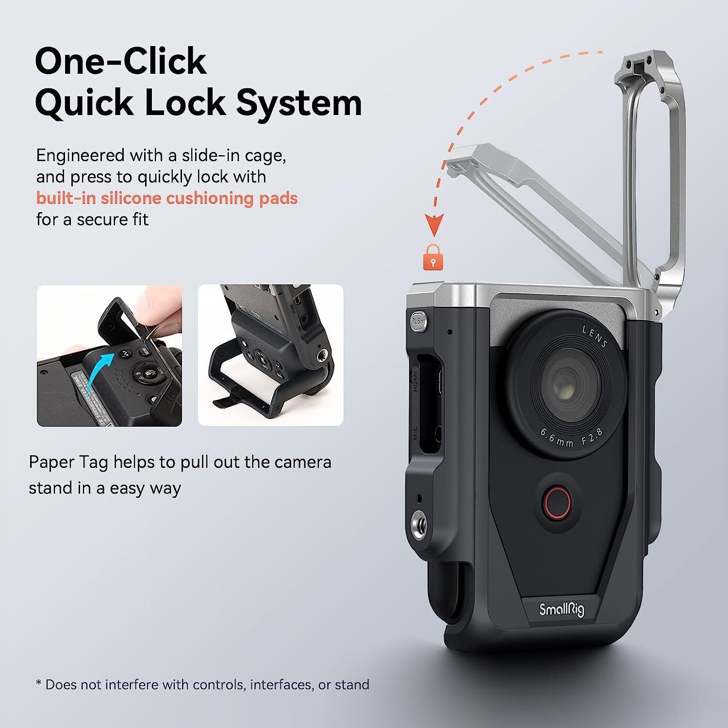SmallRig Cage Kit for Canon Powershot V10