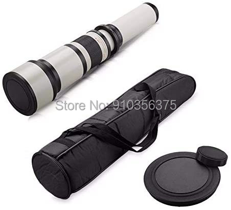 JINTU 650-1300mm Telephoto Lens for Canon Photography
