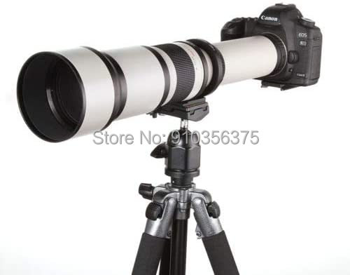 JINTU 650-1300mm Telephoto Lens for Canon Photography