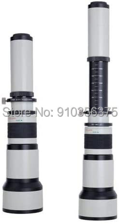 JINTU 650-1300mm Telephoto Lens for Canon Photography