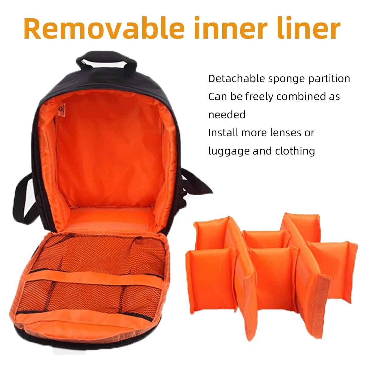 Waterproof DSLR Camera Bag - Multi-functional Outdoor Backpack