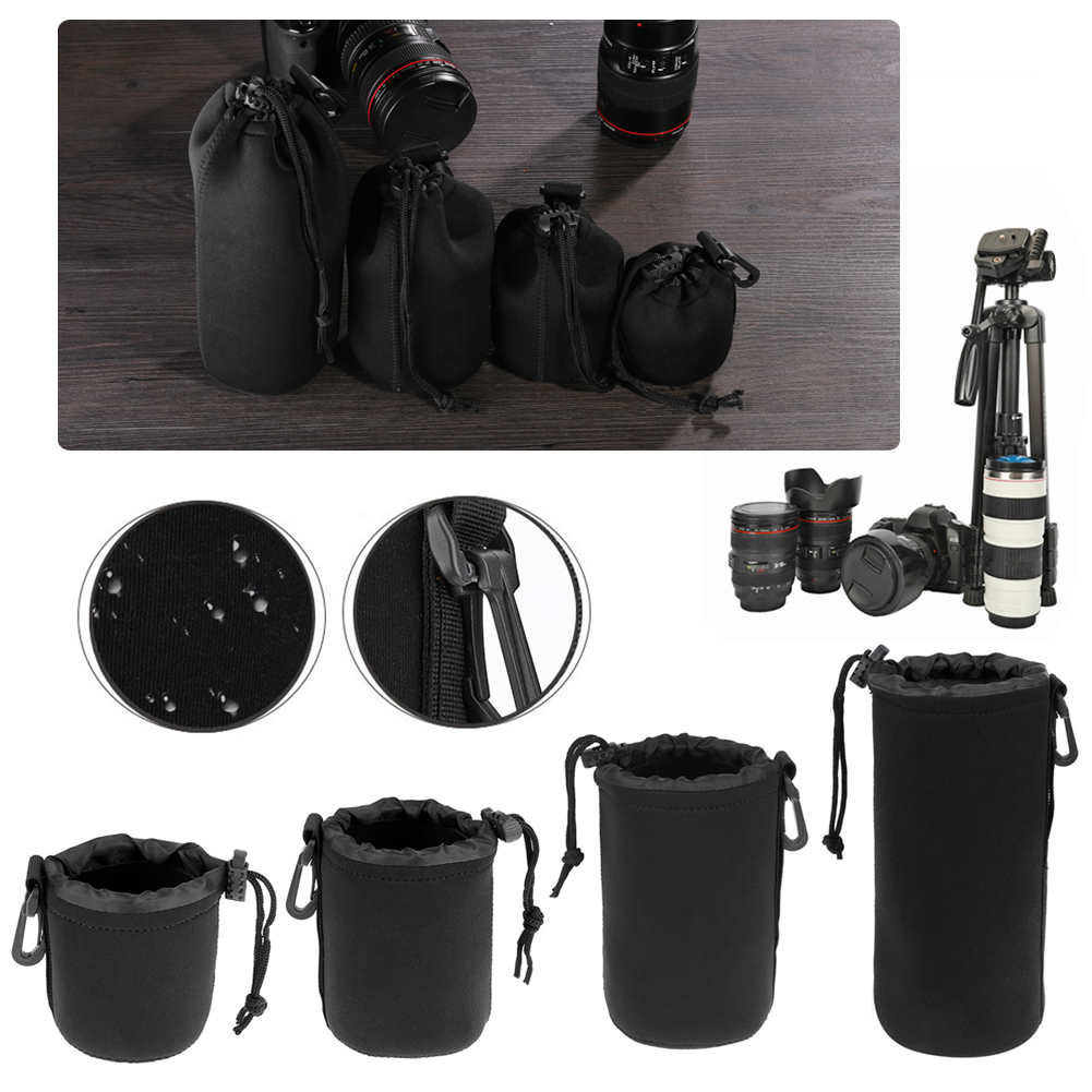 Waterproof Camera Lens Pouch Bag for Canon Sony