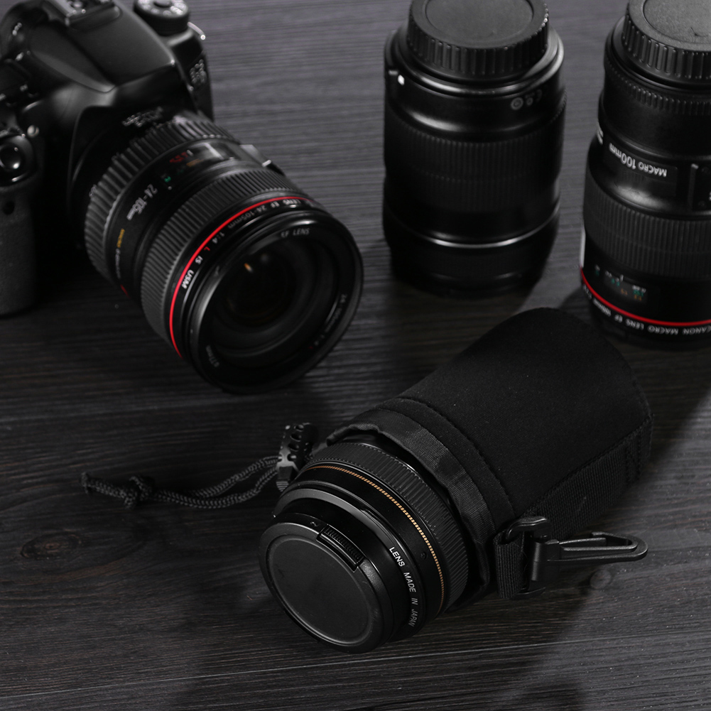 Waterproof Camera Lens Pouch Bag for Canon Sony