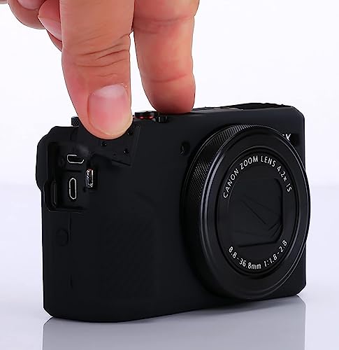 Silicone Case Bundle for Canon PowerShot G7X