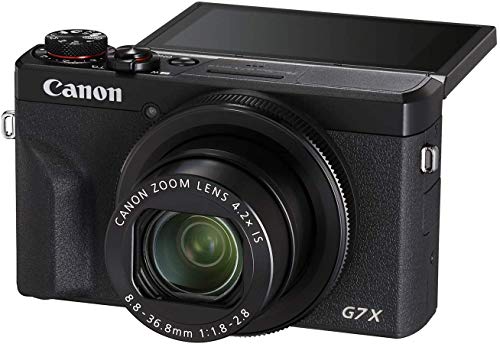 Canon G7X Mark III 4K Vlogging Camera with Wi-Fi