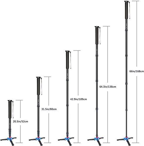 Neewer Camera Monopod with Foldable Foot: Aluminum Alloy