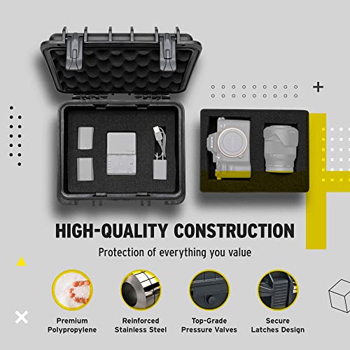 IP67 Weatherproof Camera Case with Customizable Foam