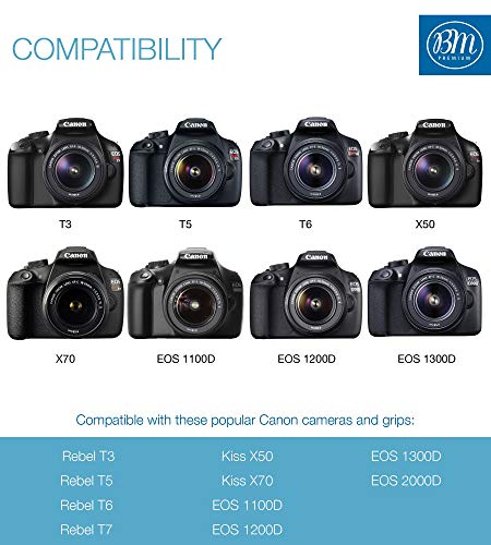 2 Canon LP-E10 Lithium Ion Batteries