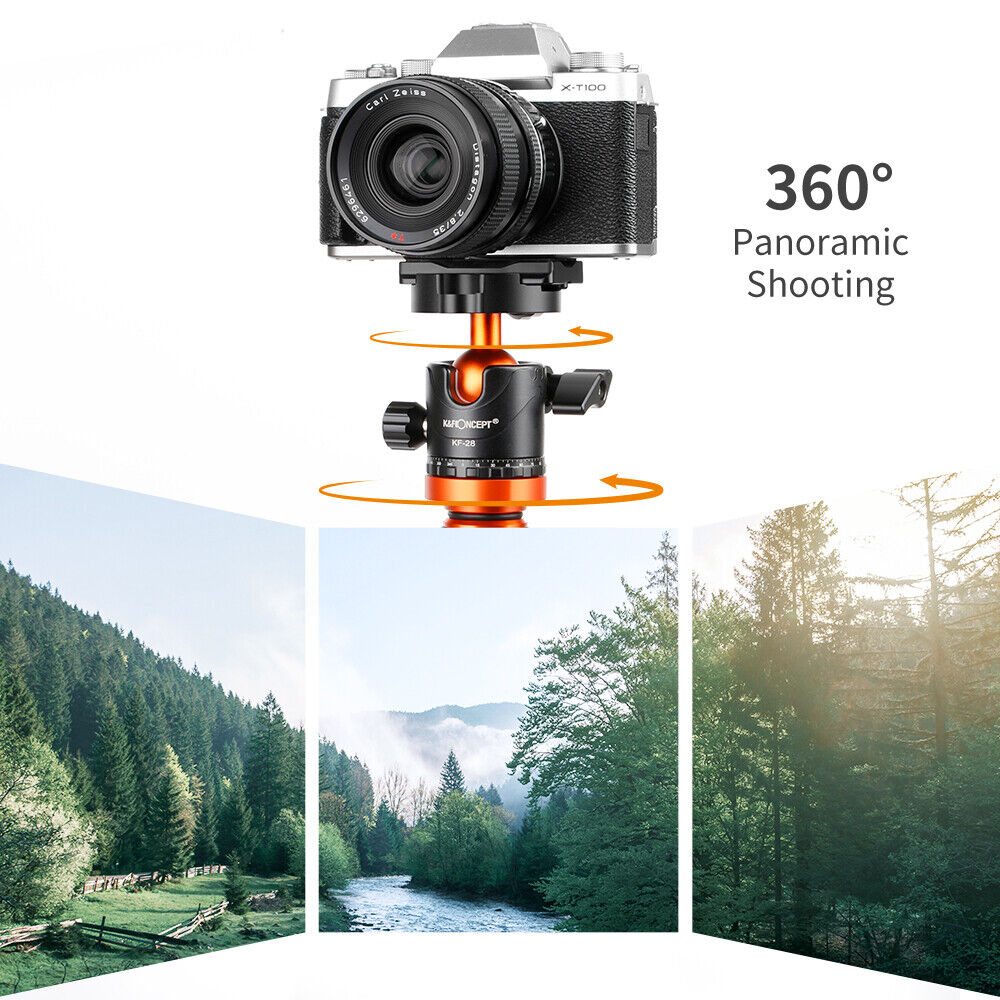 78" Aluminum Camera Tripod with 360 Degree Head