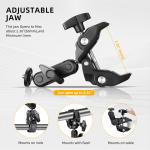Camera Clamp Mount w/ Ballhead for Canon/Nikon DSLR