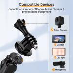 Camera Clamp Mount w/ Ballhead for Canon/Nikon DSLR