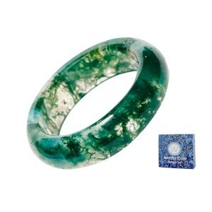 Maya Stone Band Collection - Carmela Moss Agate