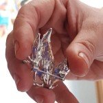 Vintage Crystal Butterfly Brooch for Women and Girls