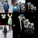 High Heels Shoe Brooch Pin for Women