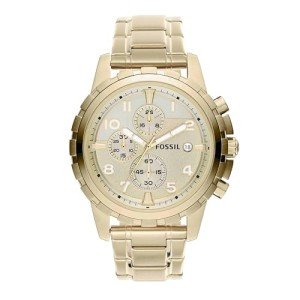 Fossil Men's Gold Stainless Steel Chronograph Watch
