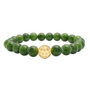 Jade Pickleball Vermeil Ball Bracelets