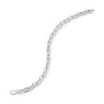 MATEO New York Sterling Silver Anchor Link Bracelet