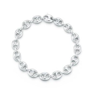 MATEO New York Sterling Silver Puff Link Bracelet